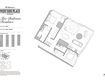 3108A/260 Spencer Street, Melbourne, Melbourne CBD, 2 chambres, 2 salles de bain, Apartment