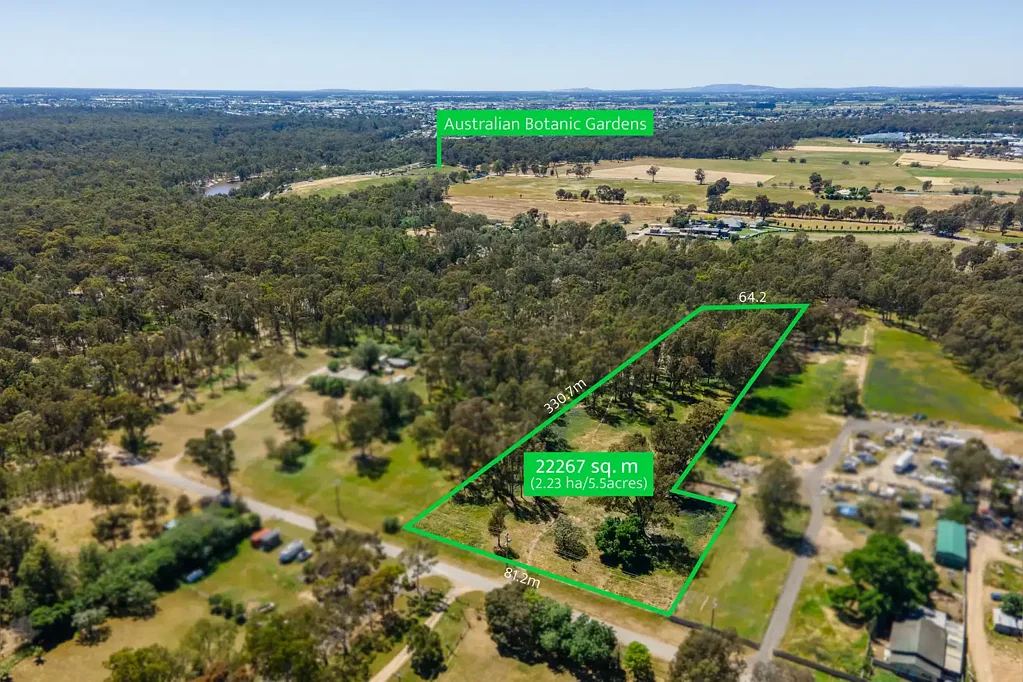 हवाई दृश्य - 250 Riverview Drive, Kialla, VIC 3631