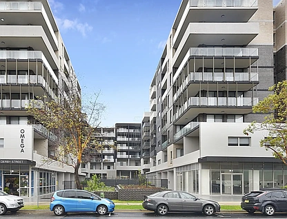 206C/48-56 Derby Street, Kingswood, Outer Western Sydney, 3 Schlafzimmer, 2 Badezimmer, Apartment