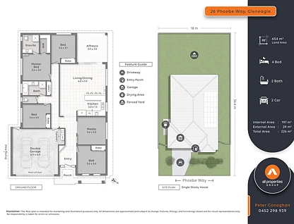 26 Phoebe Way, Gleneagle, QLD 4285, 4 slaapkamers, 2 badkamers, House