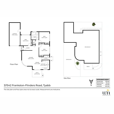 3/1542 Frankston-Flinders Road, Tyabb, VIC 3913, 3房, 1浴, Unit