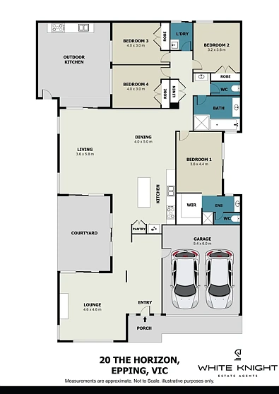 20 The Horizon, Epping, VIC 3076, 4 slaapkamers, 2 badkamers, House