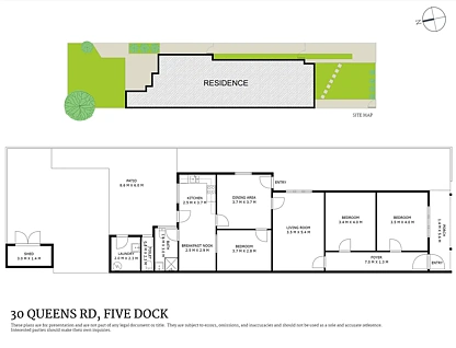 30 Queens Road, Five Dock, NSW 2046, 3 ਕਮਰੇ, 1 ਬਾਥਰੂਮ, Apartment