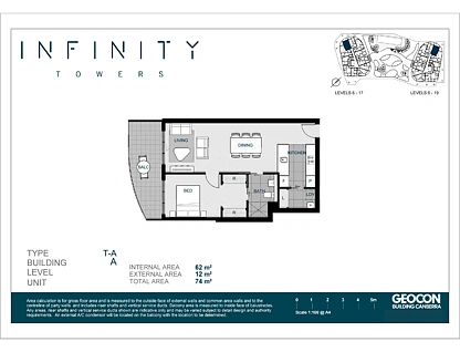 177/1 Anthony Rolfe Ave, Gungahlin, Gungahlin District, 1 chambres, 1 salles de bain, Unit
