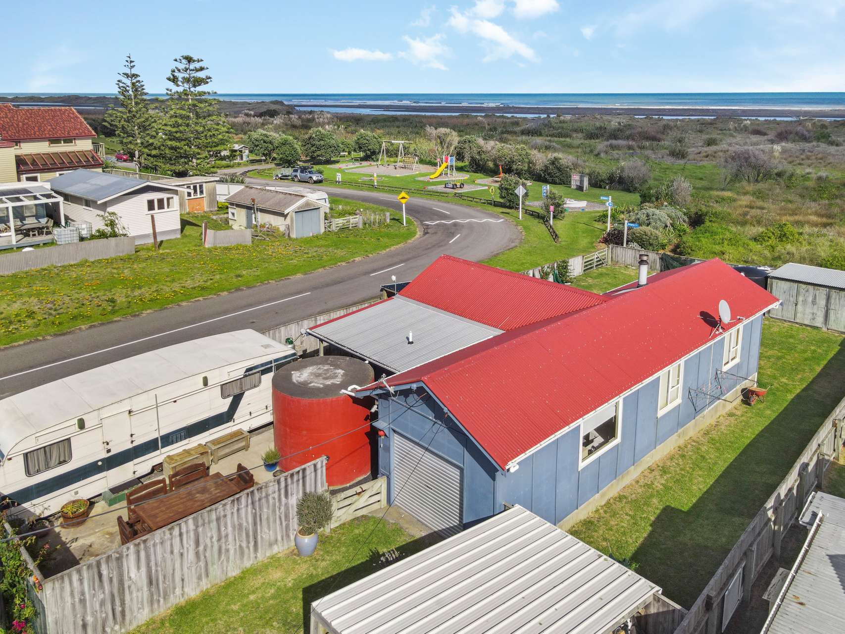 36 Rapaki Street, Koitiata, Rangitikei, 2 રૂમ, 1 બાથરૂમ