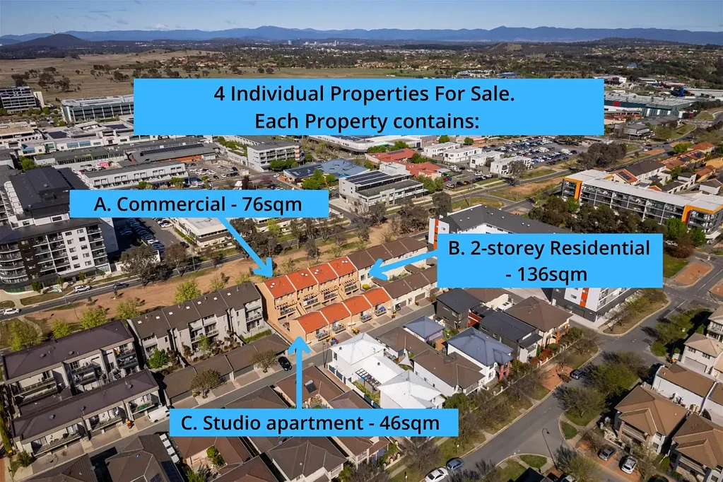 Gungahlin 4ห้องนอน The Best Invesment in Gungahlin - All Tenanted, $352K p.a.