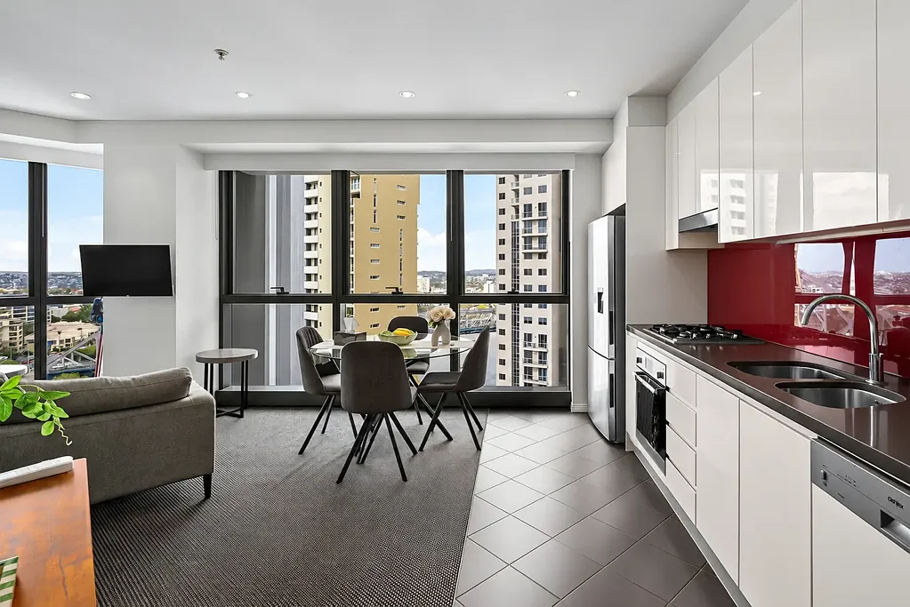Brisbane City 1બેડરૂમ Stylish Fully Furnished One Bedroom near the Story Bridge & Howard Smith Wharves !