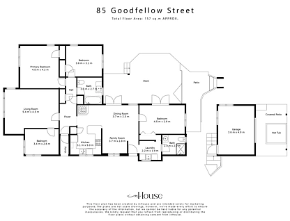 85 Goodfellow Street, Te Awamutu, Waipa, Waikato, 4房, 2浴, 独立屋