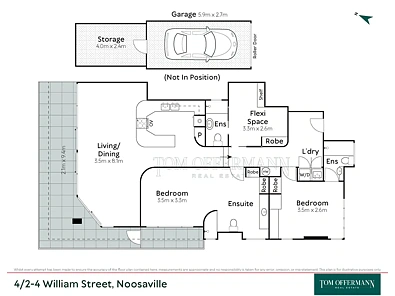 4/2-4 William Street, Noosaville, QLD 4566, 2 Schlafzimmer, 3 Badezimmer, Unit