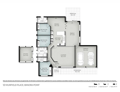 1/2 Muirfield Place, Banora Point, North Coast, 3 ห้องนอน, 2 ห้องน้ำ, Apartment