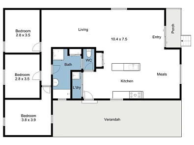 10 Albert Street, Benalla, VIC 3672, 3 slaapkamers, 1 badkamers, House