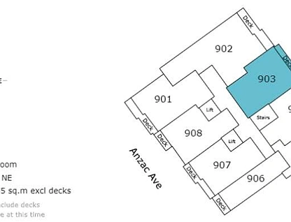 903/70 Anzac Avenue, City Centre, Auckland City, Auckland, 1房, 1浴, 整租公寓