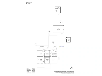 4 Adelaide Road, Palmer, SA 5237, 2 રૂમ, 1 બાથરૂમ, House