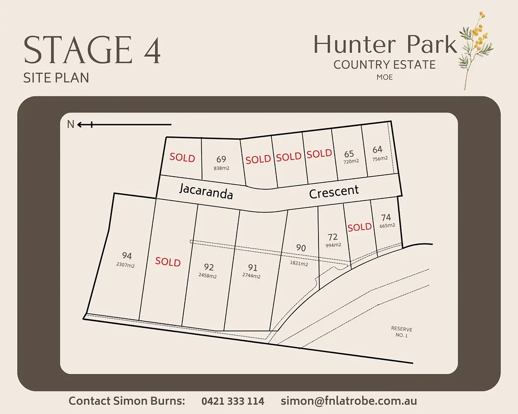 Moe  Hunter Park Country Estate, Moe - STAGE 4 NOW SELLING!