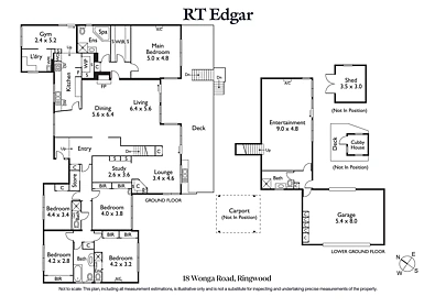 户型图 - 18 Wonga Road, Ringwood, VIC 3134