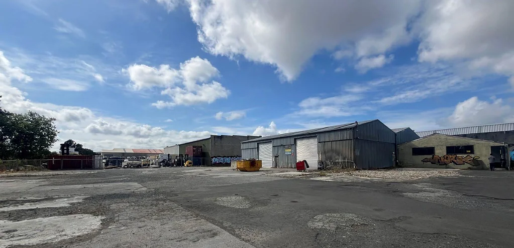 East Tamaki CBRE | Road Front Yard with Warehouse
