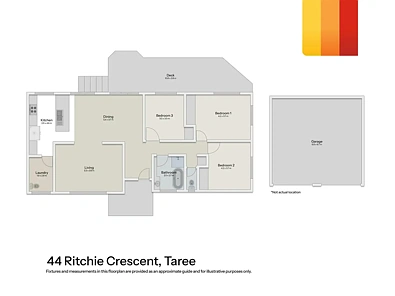 44 Ritchie Crescent, Taree, NSW 2430, 3 habitaciones, 1 baños, House