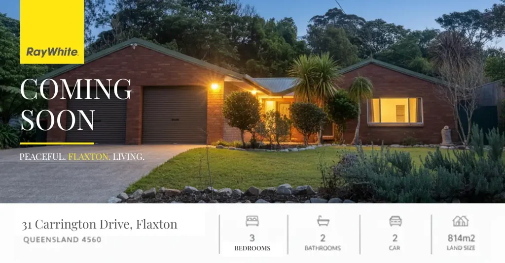 Flaxton 3房  Thoughtfully Updated, Wonderfully Located, Effortlessly Liveable