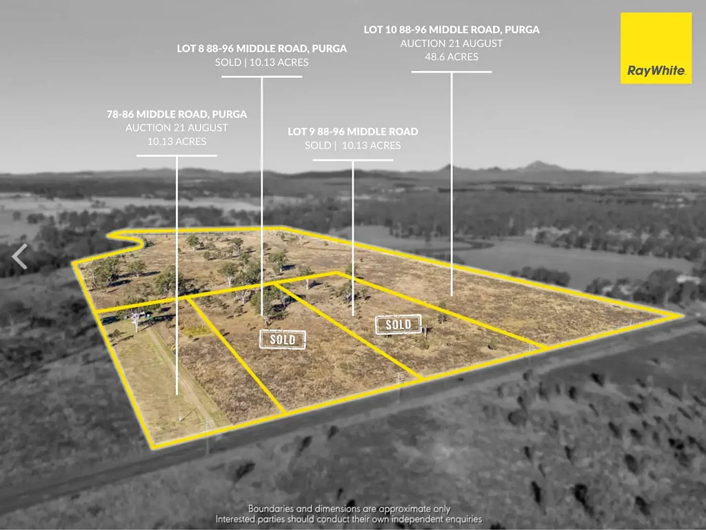 Purga  Two Prime Acreage Opportunities Close to Ipswich