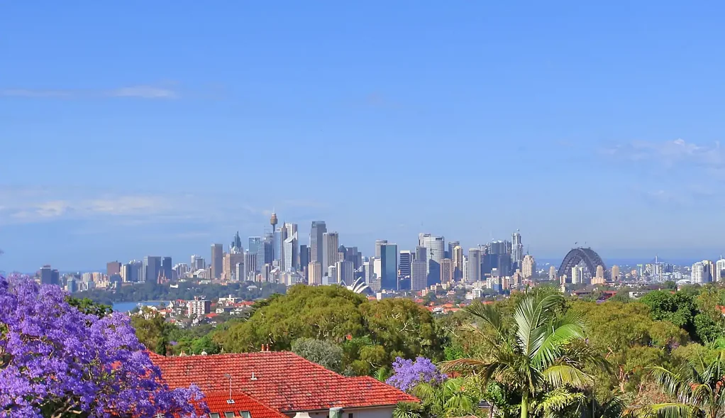 Beautiful modern Mosman apt with huge balcony & amazing city views.  Walk to mosman village and the beach plus 15 min B line bus to city !