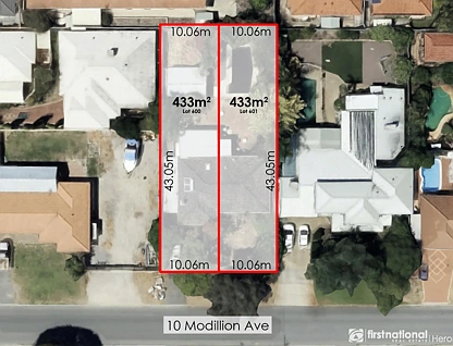 Lot 601, 10 Modillion Avenue, Shelley, South West Perth, 0房, 0浴, Section