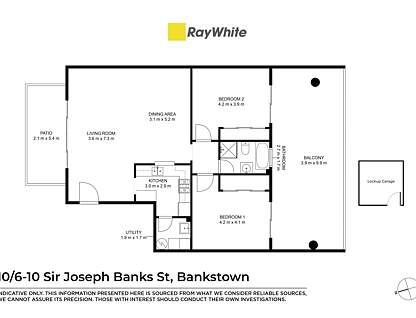 10/6-10 Sir Joseph Banks Street, Bankstown, South Western Suburbs, 2 ਕਮਰੇ, 1 ਬਾਥਰੂਮ, Apartment