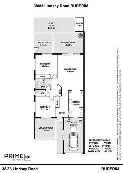38/83 Lindsay Road, Buderim, QLD 4556, 2 slaapkamers, 1 badkamers, Unit