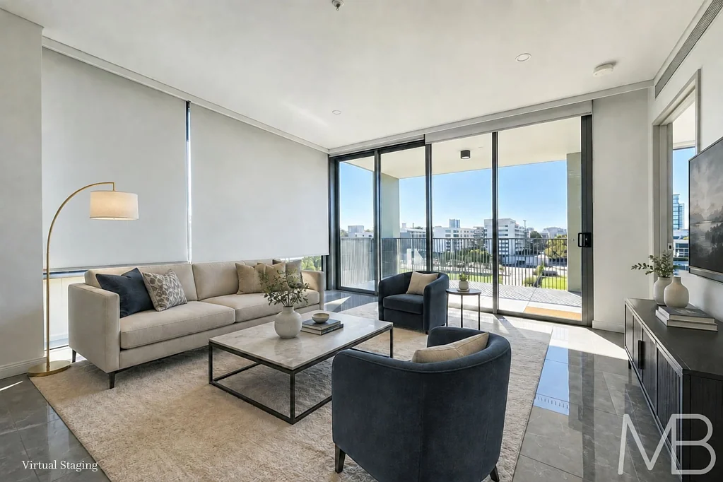 Sophisticated Apartment with Study & Resort-Style Facilities