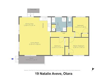19 Natalie Place, Otara, Manukau City, 3房, 1浴, 独立屋