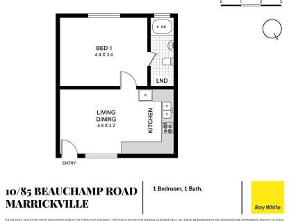 10/85 Beauchamp Street, Marrickville, Inner West, 1 कमरे, 1 बाथरूम, Apartment