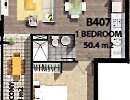 307/771 Station Street, Box Hill North, Inner East Melbourne, 1 कमरे, 1 बाथरूम, Apartment