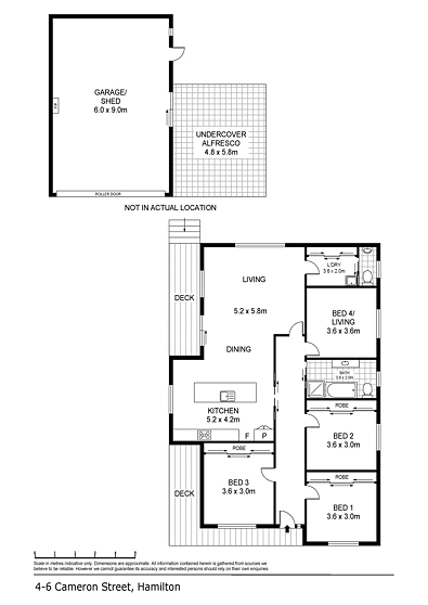 4 - 6 Cameron Street, Hamilton, VIC 3300, 4 રૂમ, 1 બાથરૂમ, House