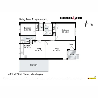 4/21 McCrae Street, Maddingley, VIC 3340, 2 રૂમ, 1 બાથરૂમ, Unit