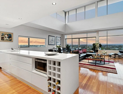 P1/47 Tully Road, East Perth, Perth CBD, 4房, 3浴, Apartment