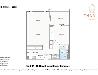 19/10 Hawksburn Road, Rivervale, South East Perth, 1 chambres, 1 salles de bain, Apartment