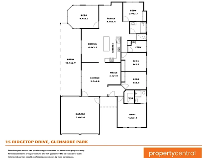 15 Ridgetop Drive, Glenmore Park, NSW 2745, 5房, 2浴, 独立屋