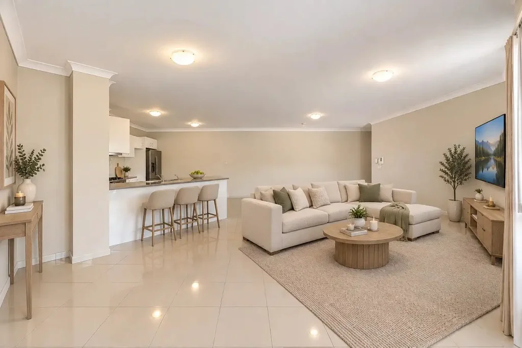 Ambarvale 2कमरा Modern Two-Bedroom Apartment with Generous Living & Entertaining Space