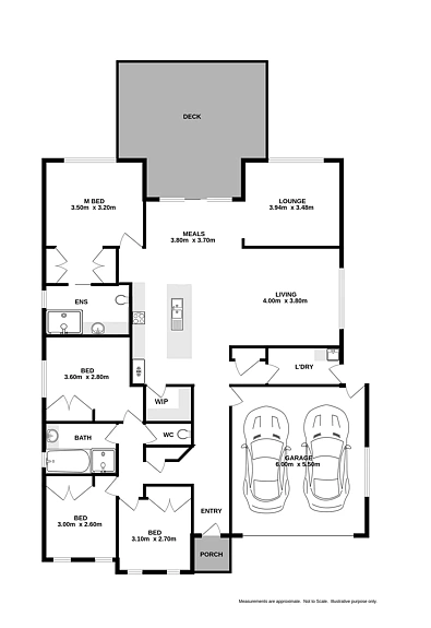 Floor plan - 18 Mcauliffe Street, Wodonga, VIC 3690