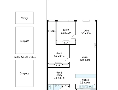 120/1 Moreland Street, Footscray, Western Melbourne, 3房, 2浴, Apartment