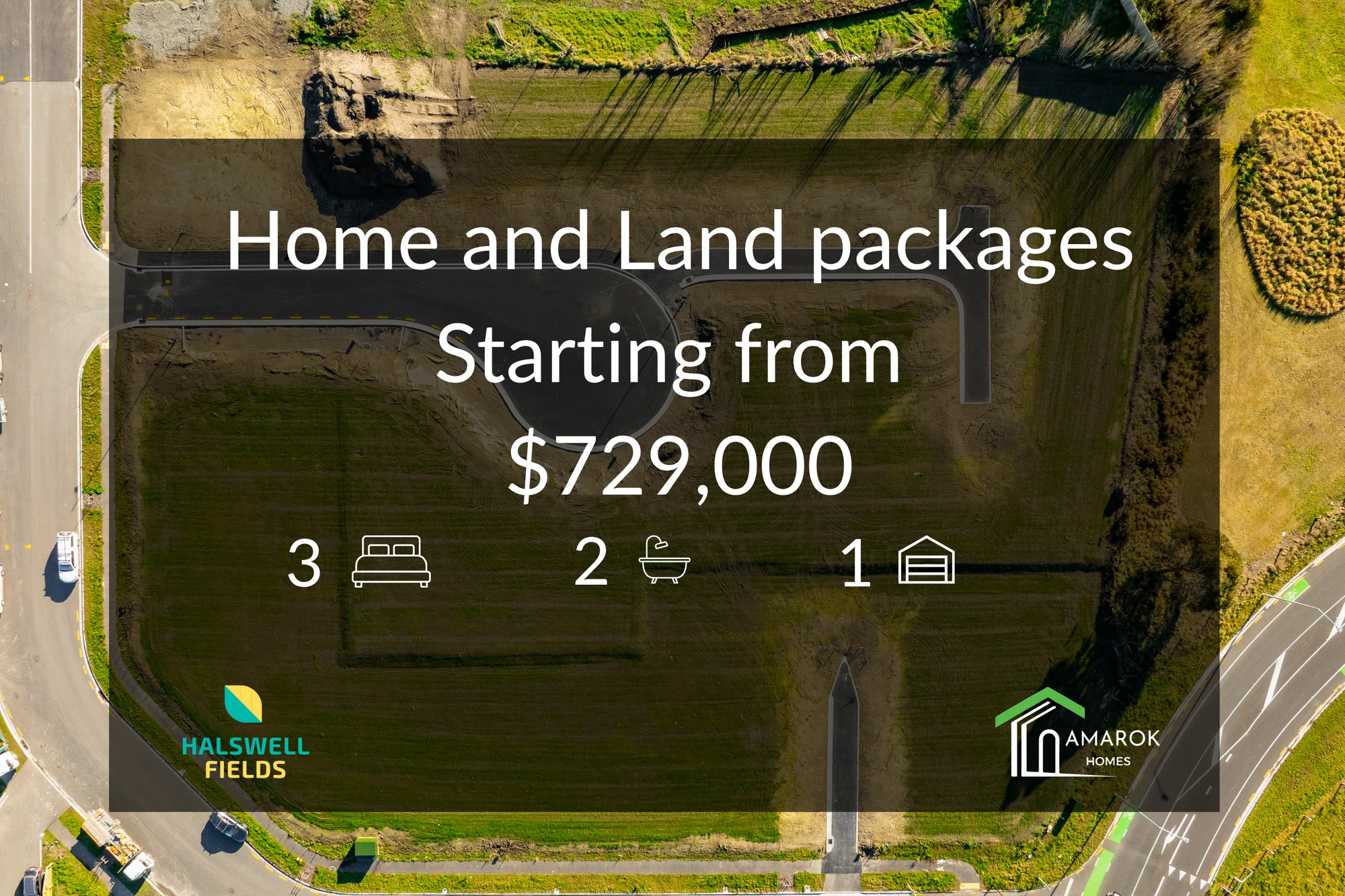 Halswell 3房  Modern House & Land Packages, Halswell