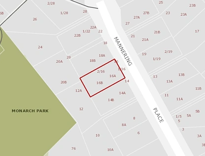 1/16 Mannering Place, Hillcrest, Auckland - North Shore, 2房, 1浴