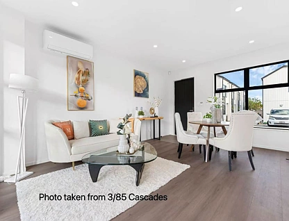 3/85 Cascades Road, Pakuranga Heights, Manukau City, 2 침실, 1 욕실, Townhouse