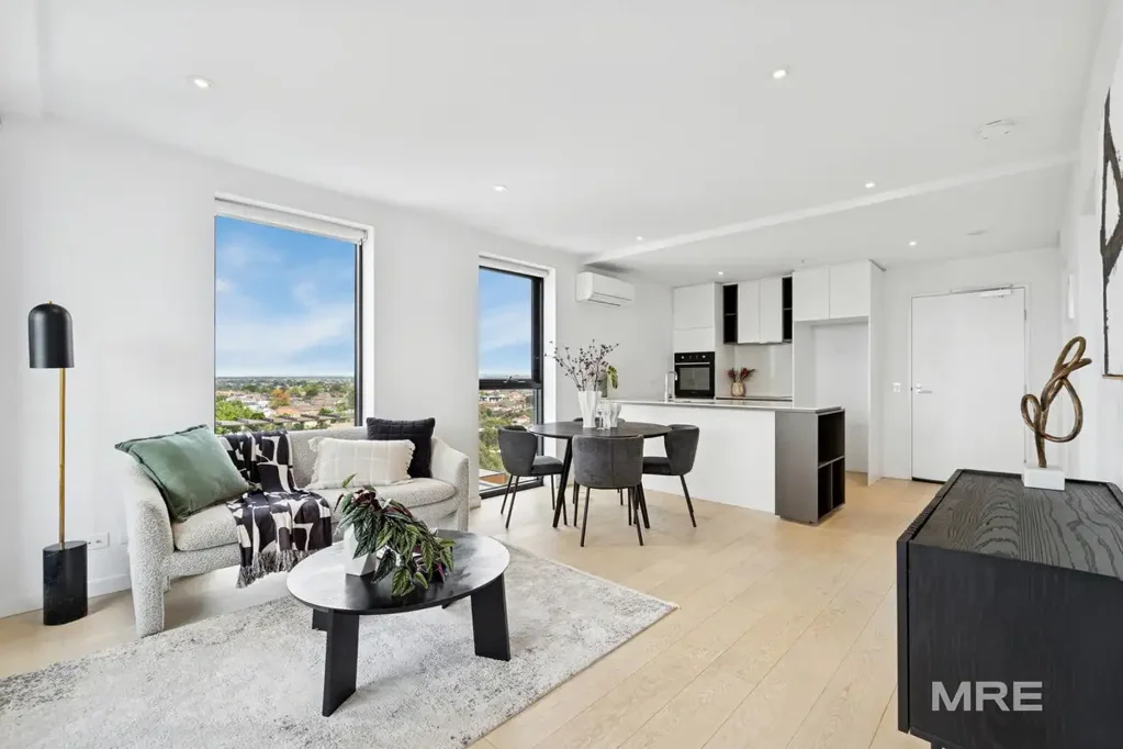 Moonee Ponds 2Kwarto Deluxe apartment living with sublime city views