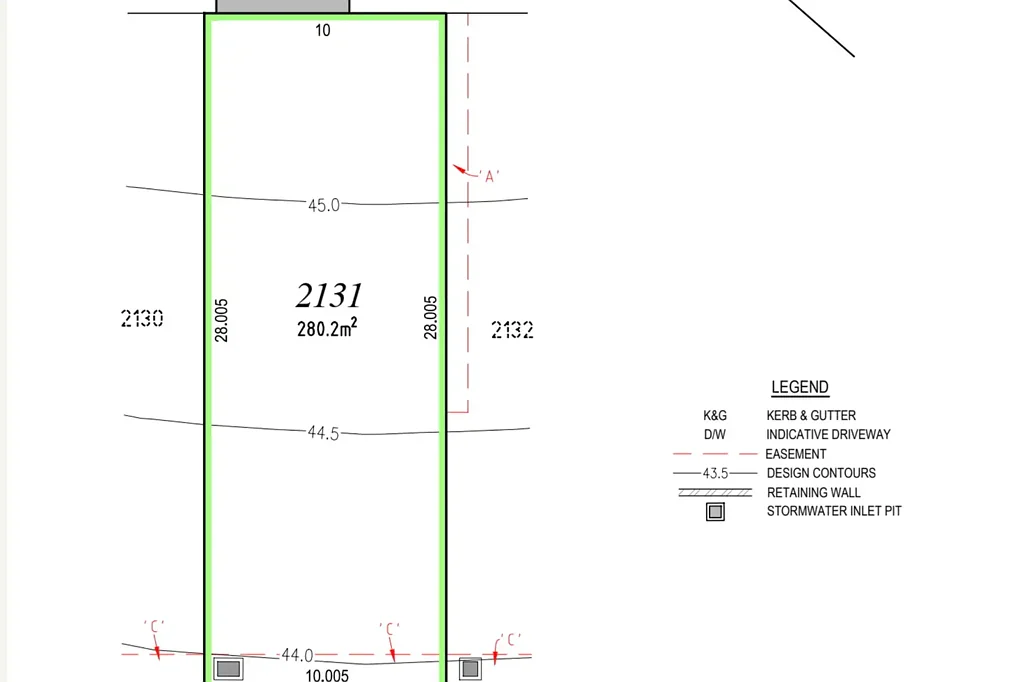 Rouse Hill Registered  Land in Rouse Hill | 280sqm with 10m frontage