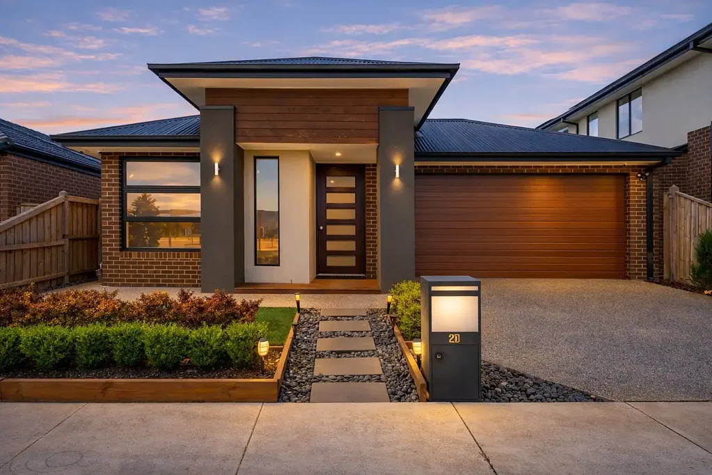 Truganina 4غرفة نوم Stunning Parkside Living