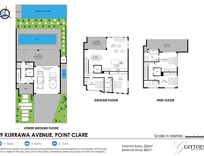 49 Kurrawa Avenue, Point Clare, Central Coast, 4 ਕਮਰੇ, 3 ਬਾਥਰੂਮ, Apartment