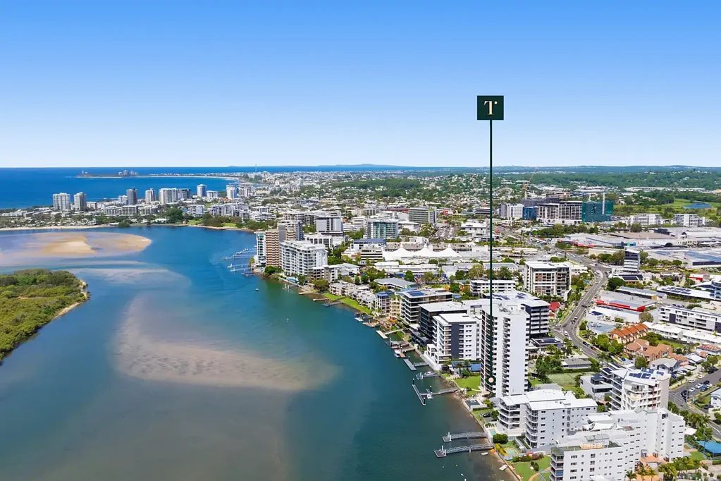 Maroochydore 2Habitaciones Absolute Riverfront: Stunning Water Views!