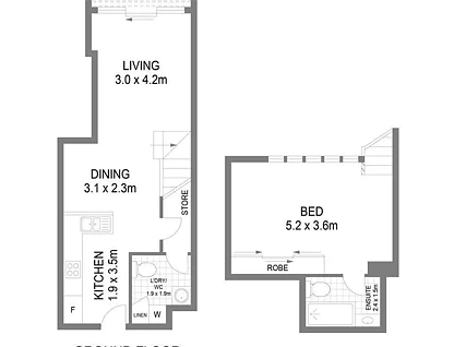 37/111-115 Foveaux Street, Surry Hills, Sydney CBD, 1 غرف, 1 حمامات, Apartment