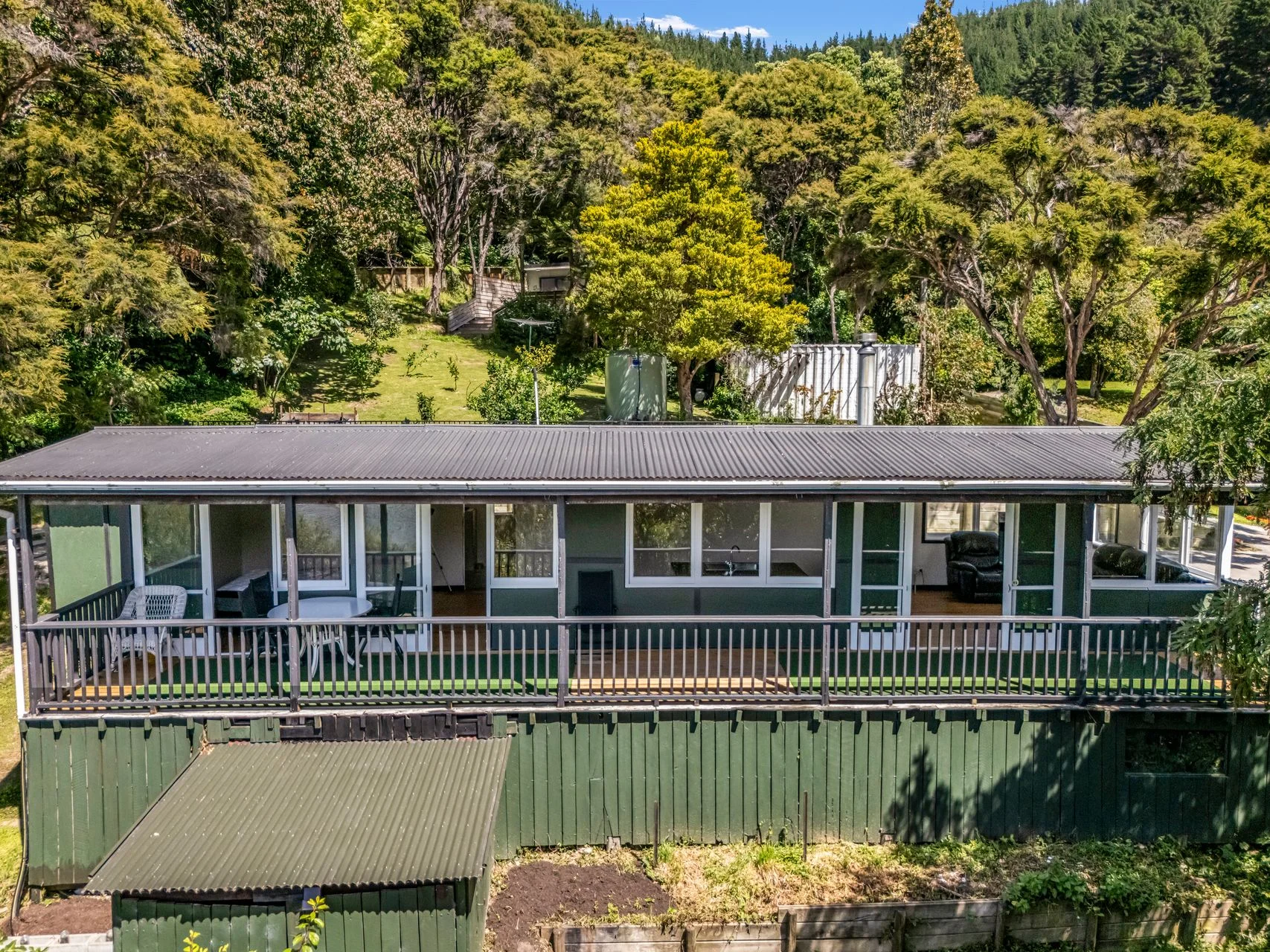 Port Underwood 2chambre Waterfront Serenity with Mooring & Sleepout