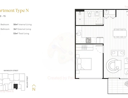 Lot 1110/181 Waymouth Street, Adelaide, Adelaide CBD, 1 कमरे, 1 बाथरूम, Apartment